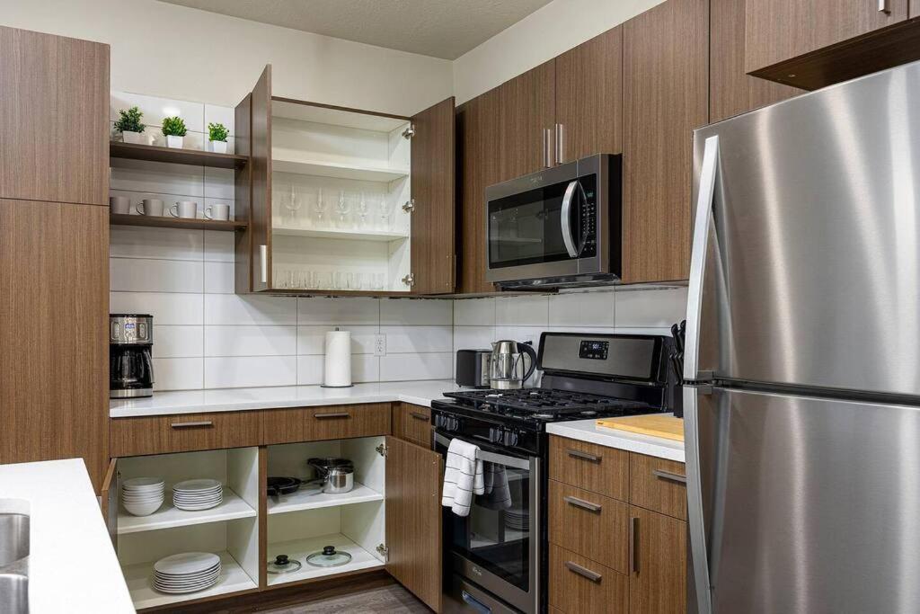 솔트레이크시티 Modern 1B Downtown Slc With Wfh Setup, Gym, Fast Wi-Fi, Pool 아파트 외부 사진